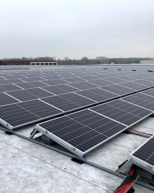Rooftop solar panels