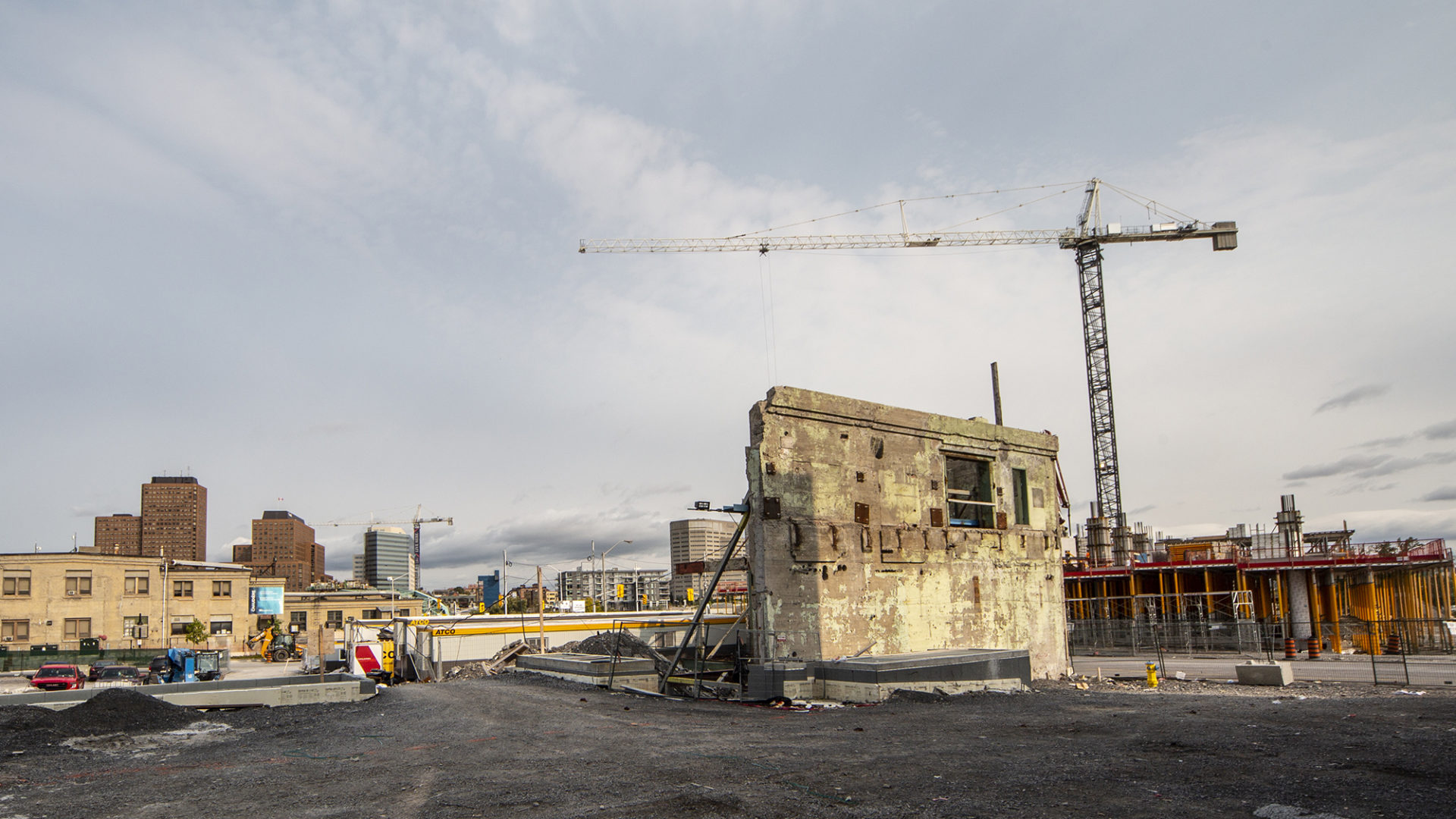 Construction at Zibi - Ottawa, ON
